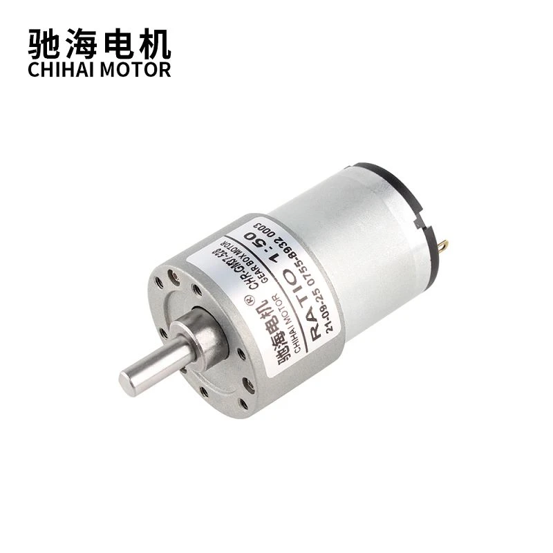 37mm DC 12V 24V Spur Gear High Torque 528 Motor
