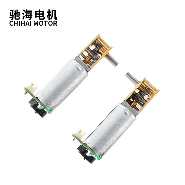 Mini DC Worm Motor With Encoder