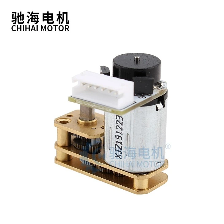 Precision Structure Flip Speed Reduction With Steel Gearbox Geared Encoder Motor For Robot